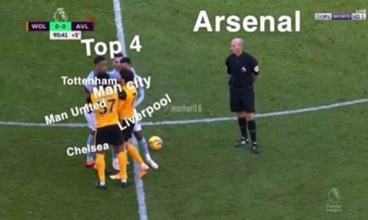 Sytuacja Arsenalu w Premier League! Wersja humorystyczna... :D